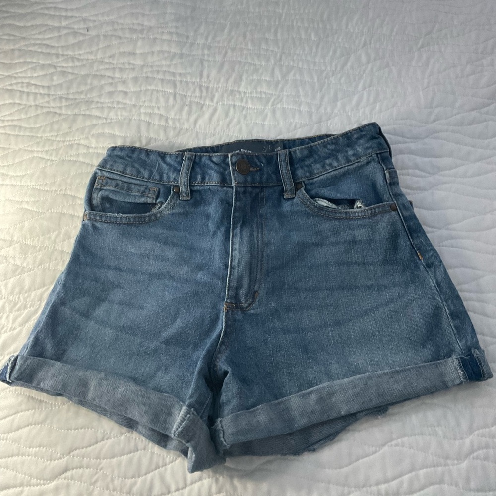 Denim shorts